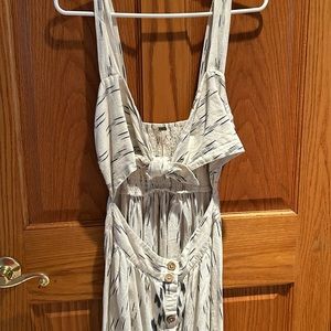 Free People Ivory Maxi Dress Size Small